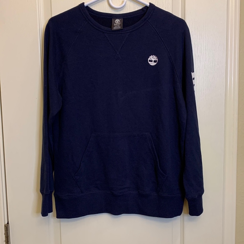 Timberland Blue Crew Neck Sweatshirt
